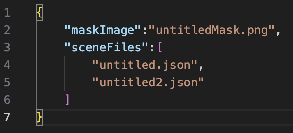 Designating a mask image